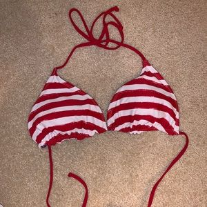 Red white and blue revers bikini